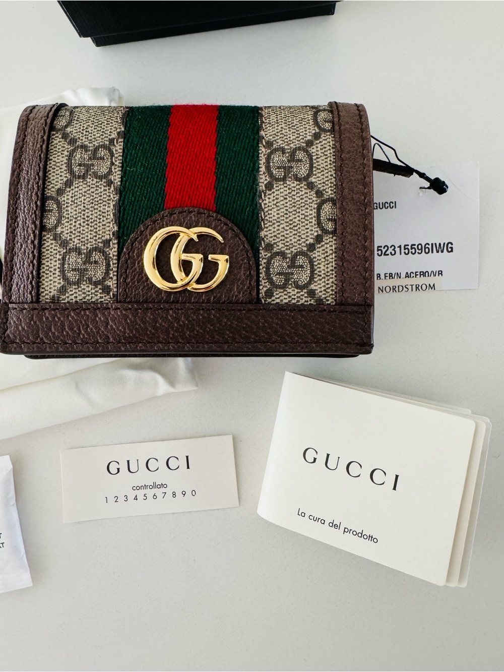 Gucci Ophidia GG Wallet